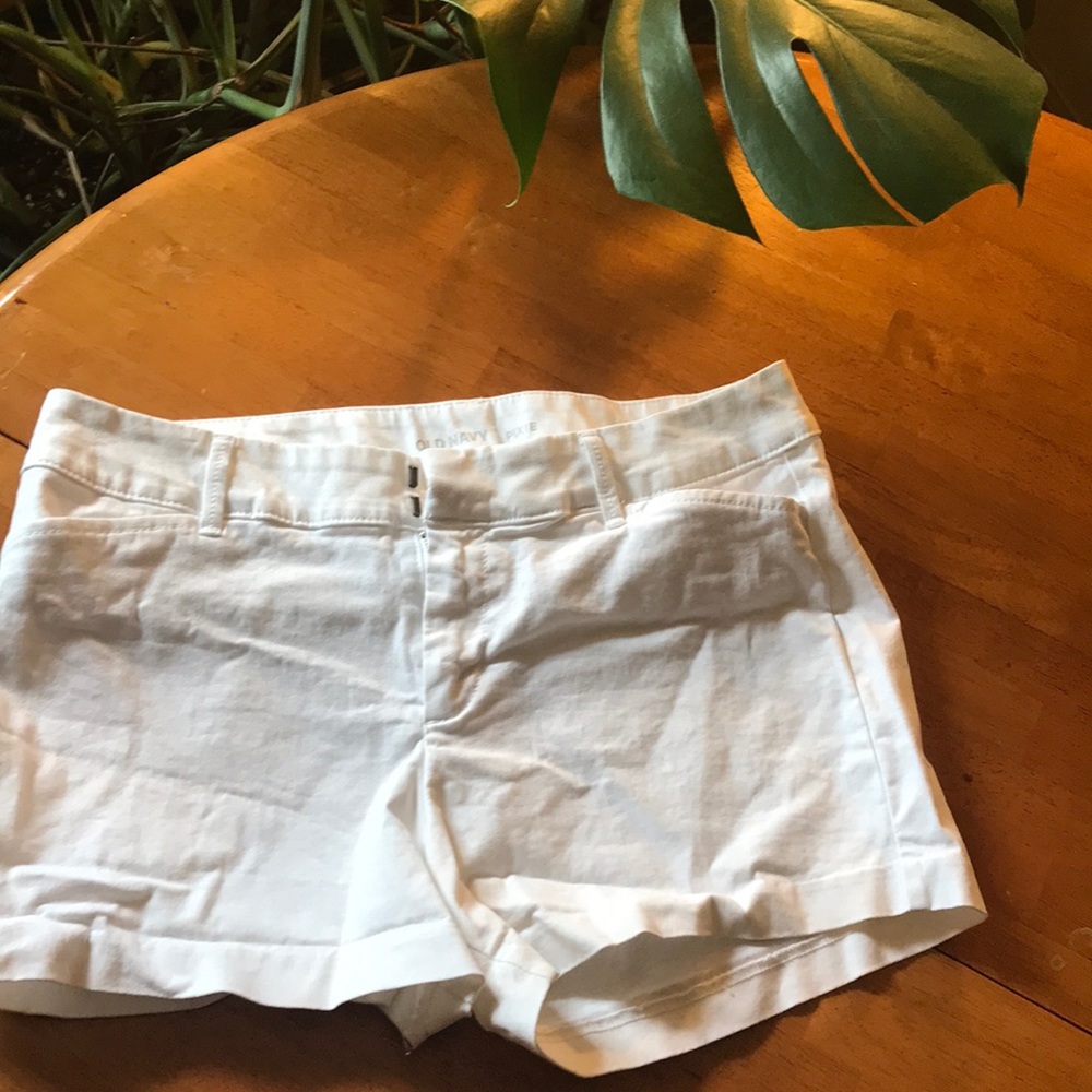White shorts